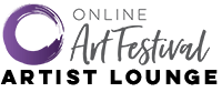 Online Art Festival Artist Lounge Logo